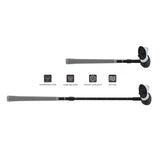 VR Golf Club Retractable Attachment For Meta Quest 3S Quest 3 Quest 2 VR Golf Club Grip