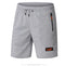 Men's Cotton Casual Shorts With Side Pockets Zips