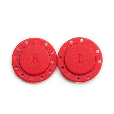 Invisible Magnet Buttons that can be sewed on to clothing.