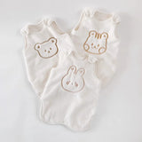 Baby Sleeveless Flannel Sleep Top