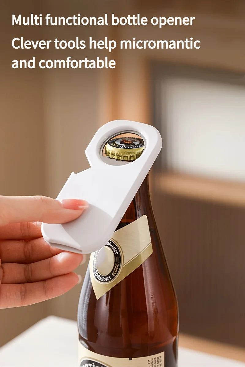 3-in-1 Stainless Steel Magnetic Bottle Opener And Can Opener