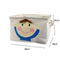 Foldable Canvas Cartoon Animal Laundry Basket OR Toy Storage.