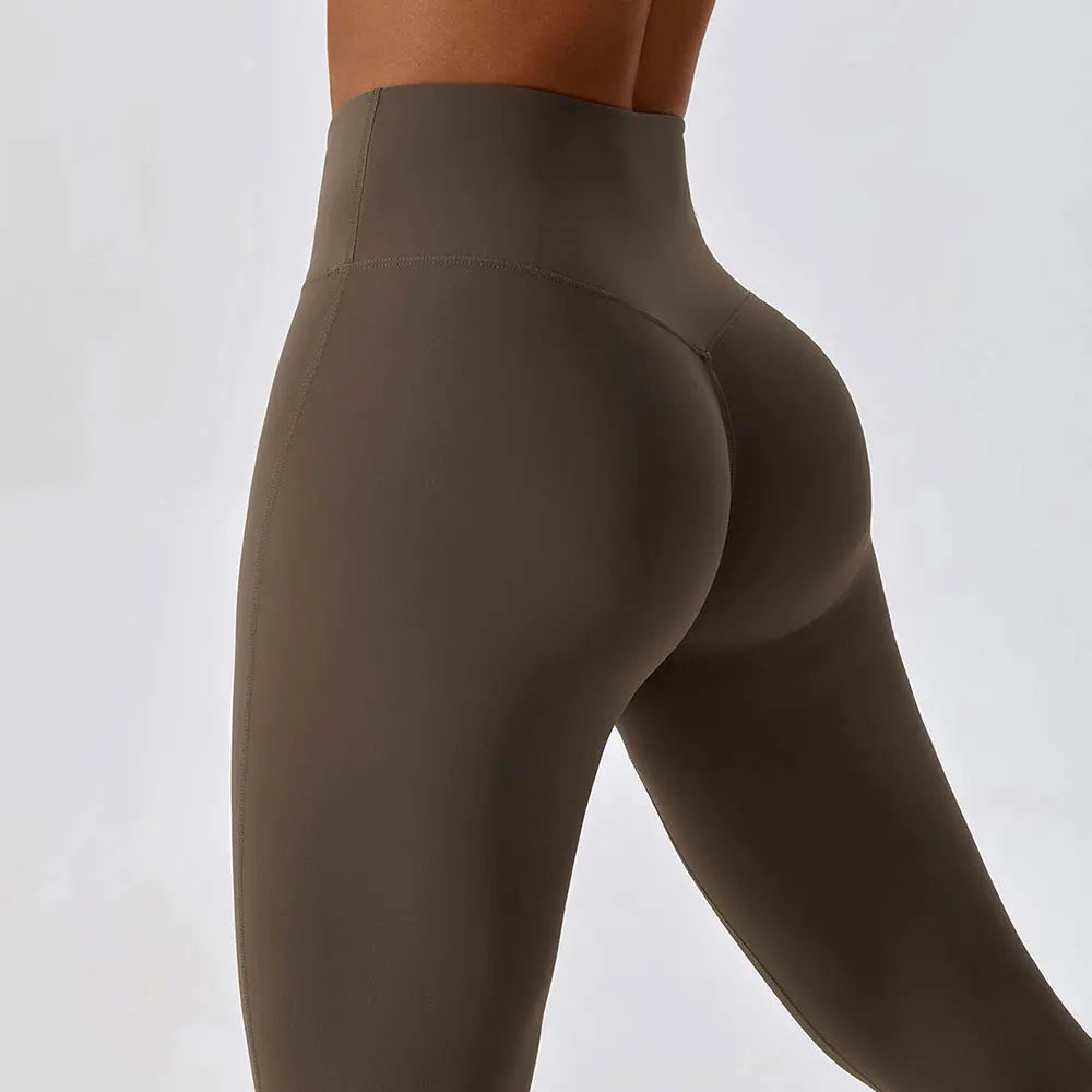 Women High Waist Seamless Push Up Fitness Leggings
