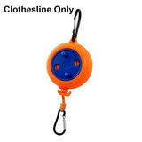 10M Retractable/Adjustable Clothes Line Or Bag For Camping