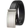 Men's Leather Belt With Automatic Buckle