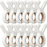 6/12Pcs Heavy Duty Plastic Beach Towel Clips