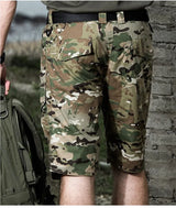Men's Casual Multiple Pockets Cargo Shorts