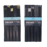 5 Pairs of reusable metal chopsticks