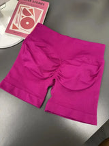 Keep That Pump Fitness Seamless Scrunch Shorts