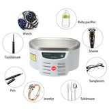 30W, 50W, Or 40W HZ Electric Ultrasonic Cleaner For Watches, Glasses, Razor, Dentures, Contact Lens, Or Jewelry