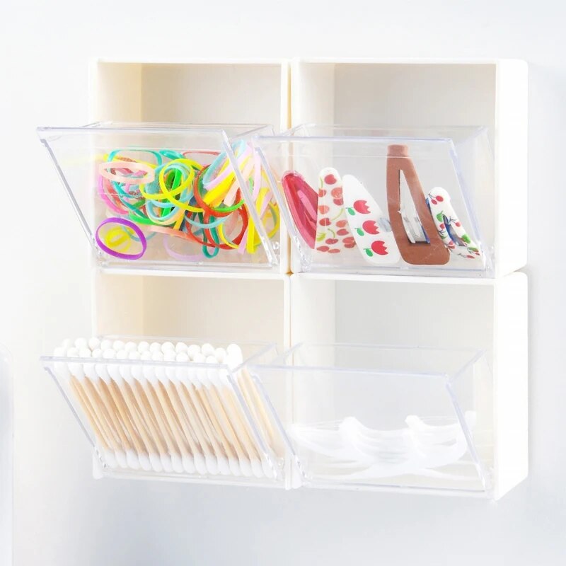 Plastic Wall Mounted Storage Boxes.