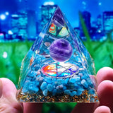 Energy Generator Orgone Pyramid For Meditaion.