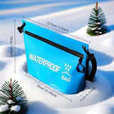 1pc Durable Dry Bag With Zipper For Swimming Rafting Or Kayaking