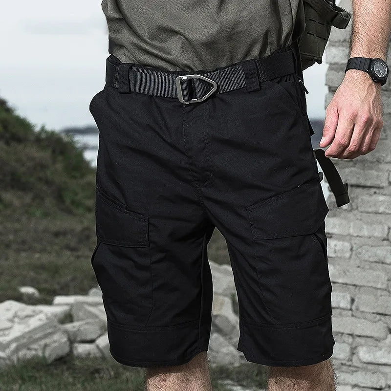 Men's Casual Multiple Pockets Cargo Shorts
