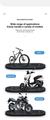 Waterproof Motorcycle/Bike Cellphone Holder With 360 degree Swivel.