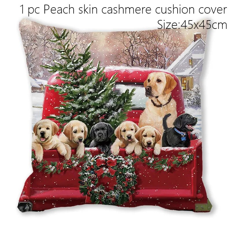 Christmas Decorative Doormat/Pillowcases.