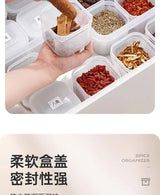 6 Grids Refrigerator Food Storage Box with Lids
