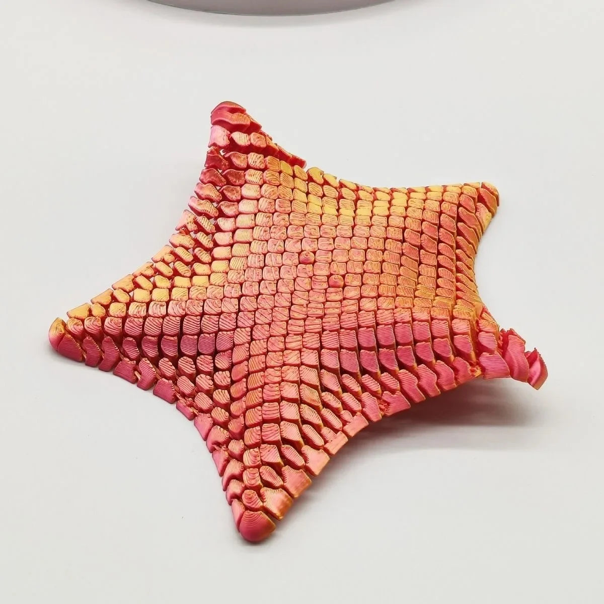 3D Printed Articulated Starfish Stress Relief Fidget Toy For Kids and Adults