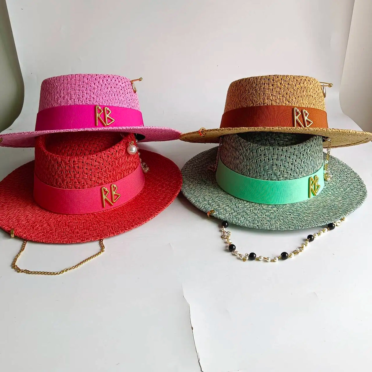 Women's Delicate Woven Summer Straw Hat