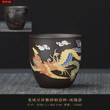 1pcs Tea Cup Changes Color In Hot Water To Dragon Or Phoenix