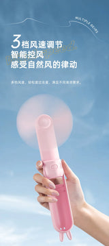 USB Rechargeable 3-speed Foldable Mini Fan