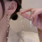 Women's Fashion Zircon Christmas Earrings.