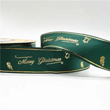 5yards Of 1inch(25mm) Christmas Polyester Ribbon.