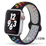 Sport Strap for Apple Watch Band 46mm 44mm 40mm 42-38-41mm 45mm  Series 10 9 8 7 6 SE 5 3 Ultra 2 49mm