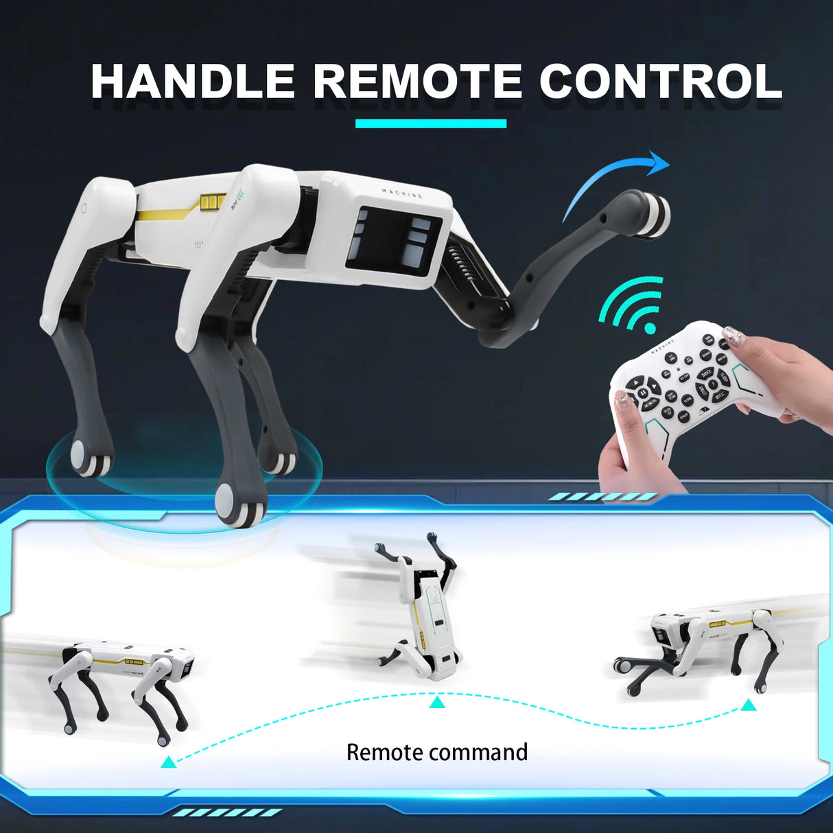Intelligent AI RC Voice Dialogue APP Remote Control Programming Robot Dog