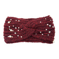Women's Elastic Knitted Wool Headband.