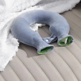 Soft Plush U-shaped Hot Water Bag for Neck