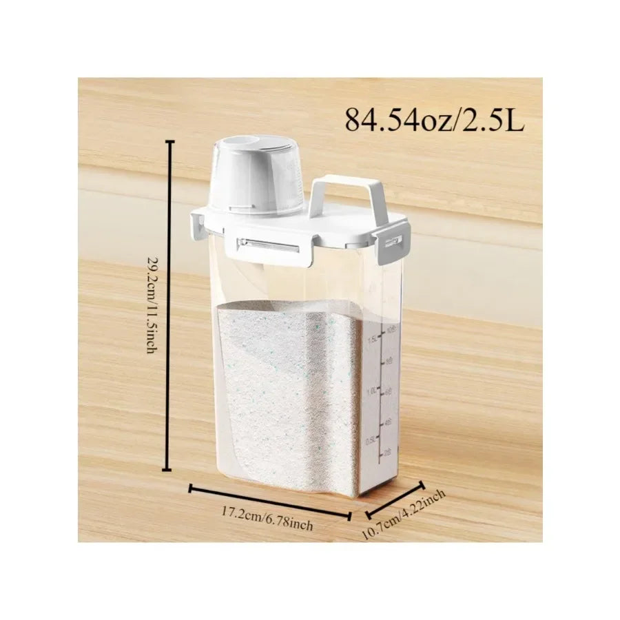2.5L Covered Moisture-proof Sealed Storage Container