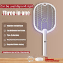 USB rechargeable 3 In 1 Electric Fly/Mosquito Swatter.  3000V