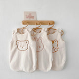 Baby Sleeveless Flannel Sleep Top