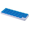 Portable 31 Days Medicine Box With Detachable Compartments