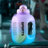 GIANXI  Plastic Sports Water Bottle With Straw