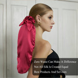 Ladies Satin Sleep Cap with Tie And Hairband