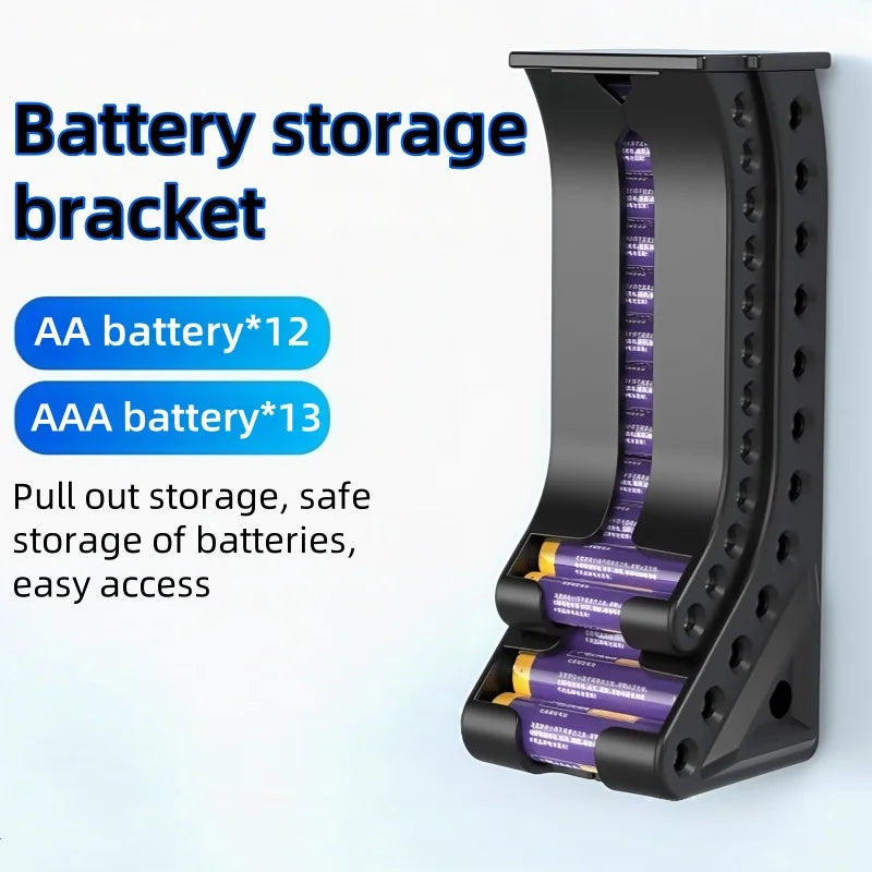 AA/AAA Wall-Mounted Battery Dispenser