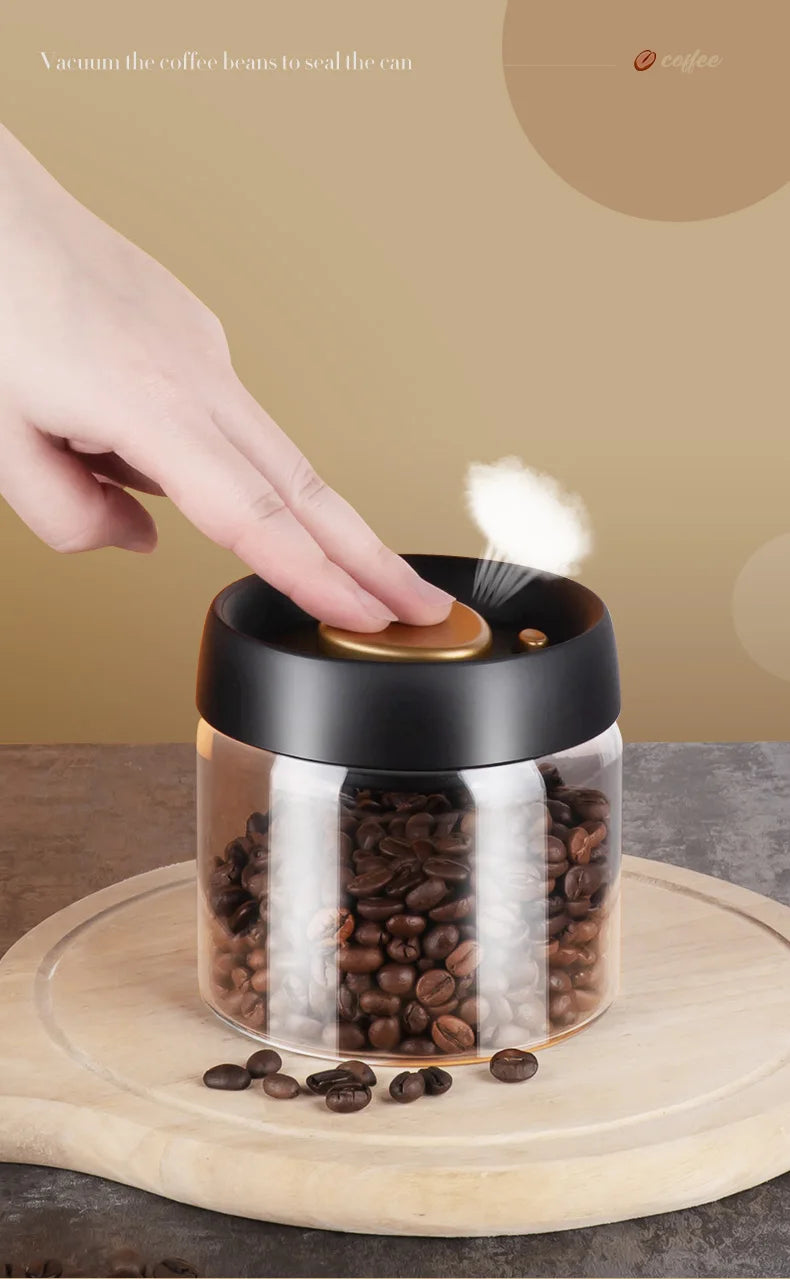 GIANXI Vacuum Sealed  Canister Set To Keep Coffee Beans And Grains Fresh