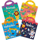 Children's Age 2-4 Reusable Sticker Books.