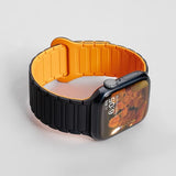 Silicone Magnetic  Strap for Apple Watch 46mm 42mm 49mm 45mm 41mm 44mm 40mm Band For IWatch Ultra 2 Series 10 9 8 7 6 SE 5 4 3