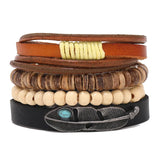 Multi-layer Elastic Buddha Beaded Bracelets
