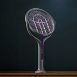 Rechargeable Long Or Short Electric 2 in 1 Fly And Mosquito Zapper With Rotating Head