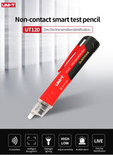 UNI-T AC Voltage Detector.  Electric LED tester pen. 12V- 1000V