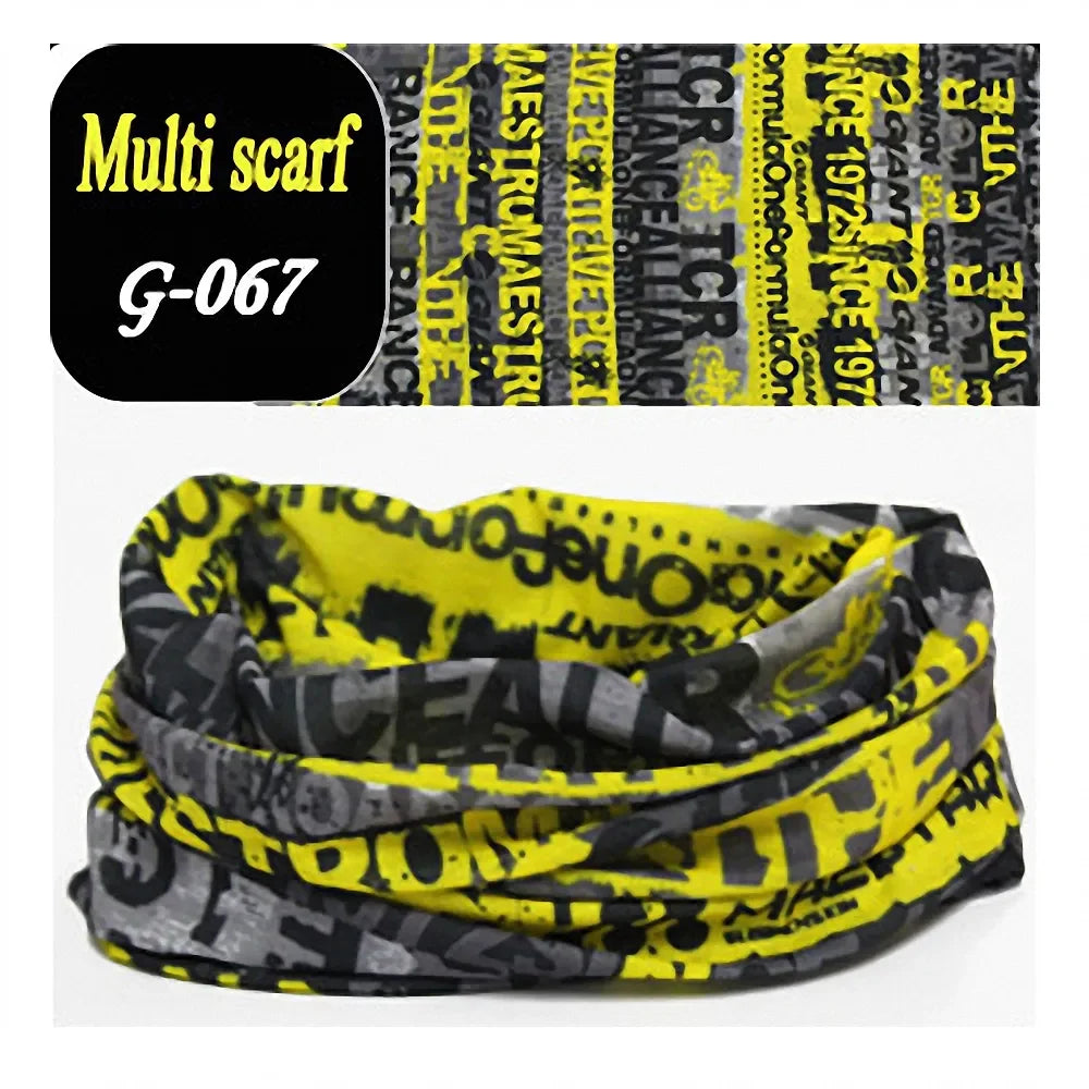 Men Or Women's Head Face Neck Tube Bandana Scarf