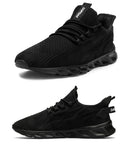 Fujeak Men's Mesh Light Comfortable Casual Running Shoe