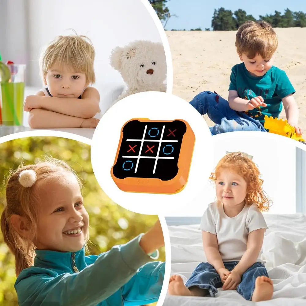 Children's Electronic Tic-Tac-Toe Game