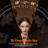 Baseus 1Pcs Privacy Screen for iPhone 17 Pro Max Anti Peeping Tempered Glass