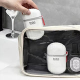 Travel Soap Dish Container With Drain Board and Tight Seal.