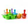 7 Hole Silicone Molds For Popsicles Ice Cream Or Yogurt Treats